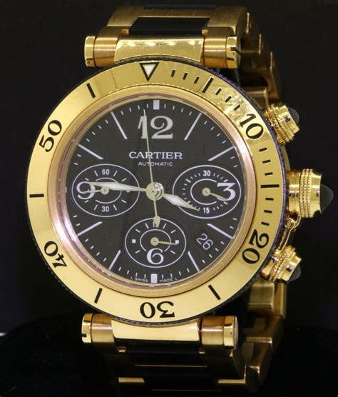 cartier pasha seatimer chrono|pasha de cartier watch price.